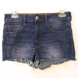 American Eagle Hi-Rise Shortie Shorts ~ A501